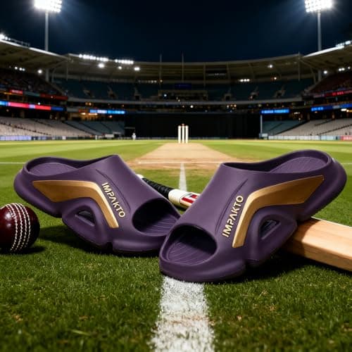 Impakto Men EVA Flip Flops | Lightweight, Soft & Comfortable Slippers | Wide Toe Box, Airflow Ventilated Design, Anti-Skid & Water-Resistant, Indoor & Outdoor Chappal | Everyday Essentials 2
