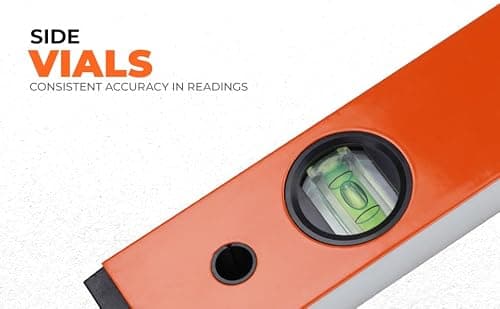 BLACK+DECKER BDHT43190 Aluminium Box Beam Level 100cm (Orange) 4