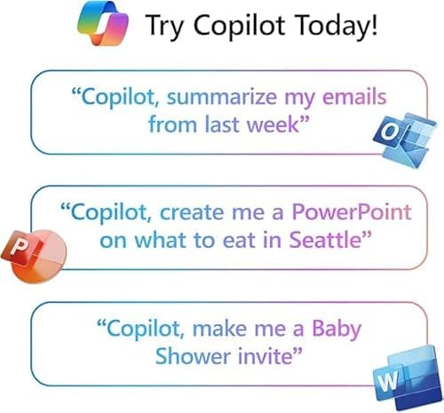 Microsoft 365 Family – 6 Users- up to 6 TB of cloud storage (1 TB per person)- Advanced security - Innovative apps with AI - 12-Month Subscription - Windows/Mac (Email delivery in 1 hours-No CD) 4