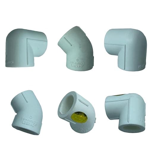 CALANDIS Elbow Ppr Pipe Connectors Fitting Parts Plumbing Accessories 20Mm 90 Degree