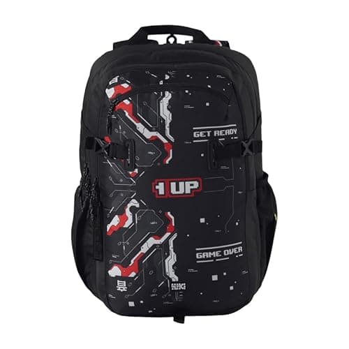 Wiki Stylish Unisex Backpack | Tribe 3 Durable & Lightweight backpack for Men & Women | Backpack for Office, Gym, Travel (40 Litre, Black)