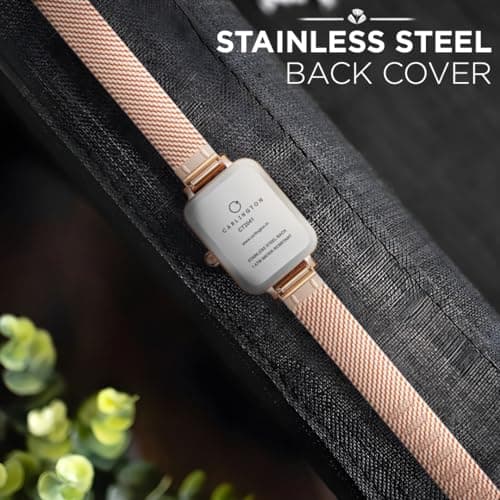 Carlington Iconic Analog Watches for Women with Premium Stainless Steel Mesh Strap - CT 2041 2