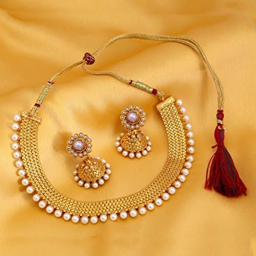 Sukkhi Modish Gold Plated Necklace Set For Women 2
