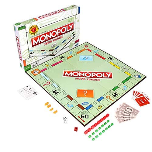MONOPOLY India Edition Game, Board Game & Puzzles for Families and Friends, Toys for Kids, Boys and Girls Ages 8 and Up, Fantasy Gameplay, Strategy Board Game 2