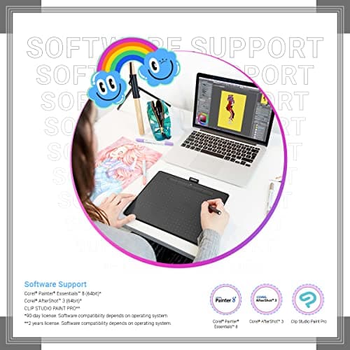 Wacom CTL-6100/K1-CX Intuos Medium, Black 4