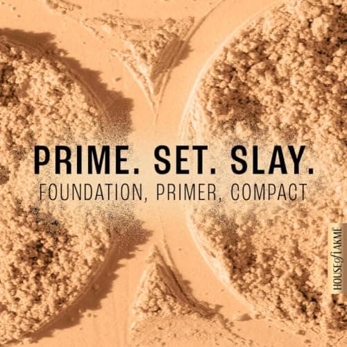 Lakme 9 to 5 Primer with Matte Powder Foundation Compact, Rose Silk, 9g 3