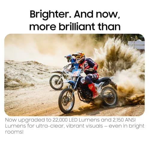 PIXPAQ RAY Gold Smart Projector for Home Theater, Movies & PS5 | Native Full HD 1080p with 4K HDR Support | 2150 ANSI Lumens | Auto Focus | Android 12 WiFi Bluetooth Projector for Bedroom, Living Room 2