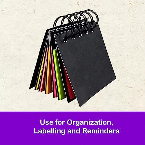 Amazon Brand - Solimo Sticky Notes Pad, Pocket-Size, Wirobound (2 x 3 Notes and Flags, 5 Colours) 2