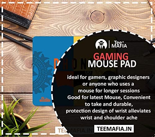 Tee Mafia India Gaming Mouse Pad for Gamers | M.s Dhoni Mousepad | All Superhero Mousepad | Anti Skid Technology Mouse Pad for Laptops and Computers (All Superhero) 3