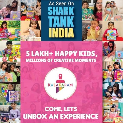 Kalakaram Mini DIY Dreamcatcher Making Craft Kit for Kids – DIY On-The-Go Art & Craft Activity Set, Creative Dreamcatcher Kit, Perfect for Birthday Return Gift & Party Favor for Girls and Boys Ages 4- 4
