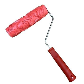 178mm Texture Rubber Paint Roller Brush Decorative Tool for House Versatile Style C