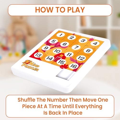 Toyztrend Mind Puzzler Numbers for Kids to Develop Their Brain and Mind with The Help of Educational Numbers - Multicolor 3