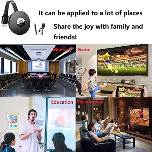 Mayra HDMI 4K Mirarcast Wi-Fi Wireless Display Adaptor/DLNA Wireless HDMI Screen Mirroring Wi-Fi Dongle 5