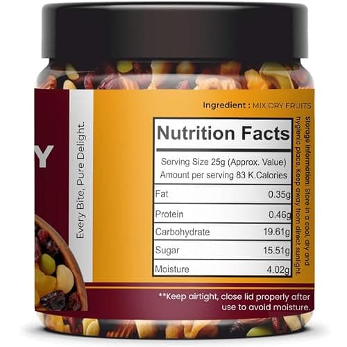 Nutkosh Premium Mix Dry Fruits 1Kg | Nutritious Snack with Almonds, Cashews, Raisins & many more | Healthy Snacks | Nuts and Dry Fruits | Resealable Pack for Freshness 2