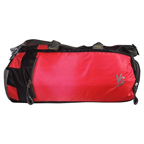 VS Gym Bag with Multiple Pockets [RED] 2