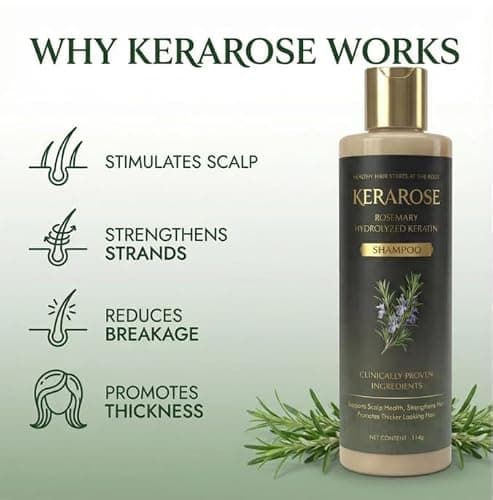 Rosemary Growth Support Shampoo | Strengthens Roots & Supports Hair Growth | Reduces Hair Fall & Nourishes Scalp | Suitable for All Hair Types (Pack Of 2) 5