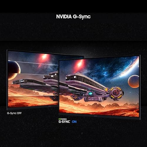 Samsung 32" Odyssey G5 Fast IPS Gaming Monitor|QHD 2560 x 1440|180 Hz|1ms|300nits|HDR10|AMD FreeSync|G-Sync|Ports-DP,HDMI,Headphone|Height-Tilt-Swivel-Pivot Adjustable Stand|LS32FG502EWXXL|Black 5