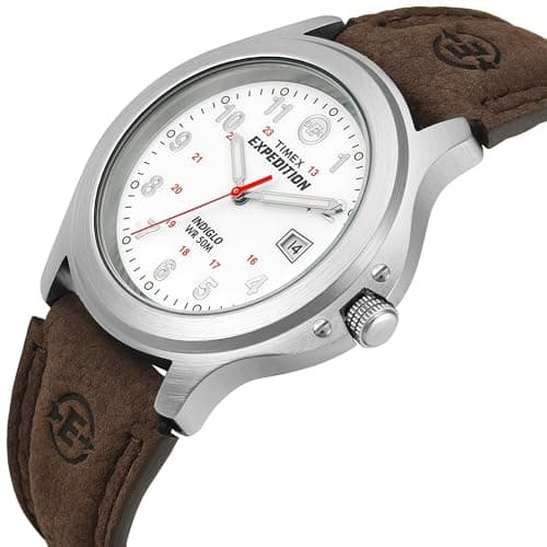 TIMEX Expedition Round 40mm White Dial Analog Men Watch - T44381E6 4