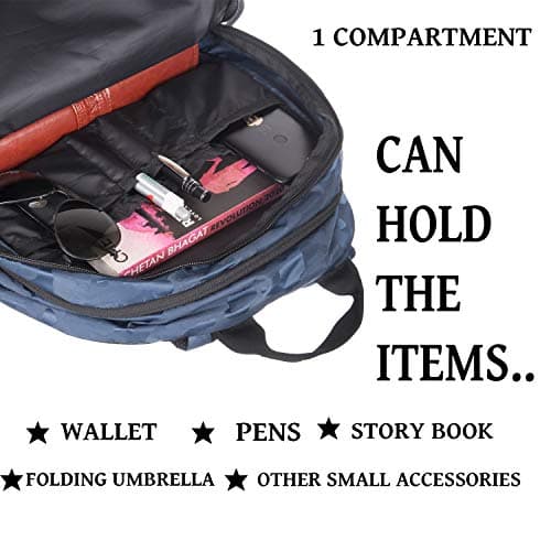 GAMME Malmo Blue 34 Ltrs Casual Backpack II School Bags II Laptop Backpack 5