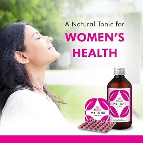 Charak Pharma M2 Tone Syrup for Women's Health | Herbal Medicine For Hormonal Imbalane | Women Health Supplement (450 ml (Pack of 2)) 2