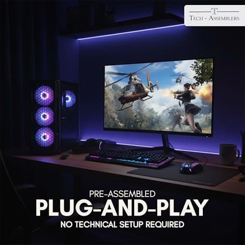 TECH- Assemblers Core i5 3rd Gen Desktop PC | 16GB RAM | 512GB SSD | Windows 11 | Black 2