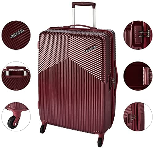 American Tourister Georgia Polycarbonate 69 cms Red Hardsided Check-in Luggage (FS3 (0) 00 002) 4