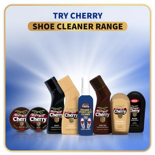 Cherry Blossom Sports Shoe Cleaner With Free Brush - 75Ml | Cleans All Non-Leather Shoes In Minutes, White 6