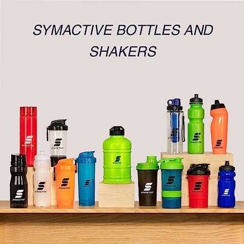 Amazon Brand - Symactive Leakproof Unbreakable Squeezable Sports Sipper Water Bottle with Push/Pull Cap | Anti-Slip Grip | LDPE Material | BPA-Free | 800 ml | Green 5