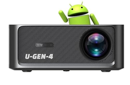 BORSSO Ultima GEN-4, Android 15 (2GB+32GB), 4K HDR10, MEMC, 4K Ultra HD Projector for Home, Ultra Bright 3000 ANSI, Full Automatic (OA+AF+TILT), Dual HDMI, ARC, SPDIF, BT 5.2, 2026 Edition