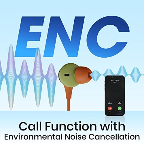 ZEBRONICS Yoga N3 with 46 Hours Backup,Bluetooth Wireless Headphones V5.2 Wireless Neckband,Enc Calling,Gaming Mode (Upto 50Ms),Voice Assistant,Dual Pairing,Splash Proof&Type C (Tropical),in Ear 5