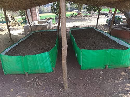 Real Trust 460 GSM HDPE UV Stabilize Imported Vergin Fabric Agro Vermi Compost Making Bed from Israel 4