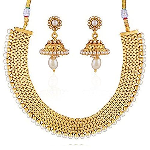 Sukkhi Modish Gold Plated Necklace Set For Women 3