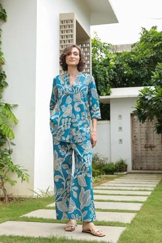 Kurta Set for Women || Women coords Set (SP-226-M) Blue 4