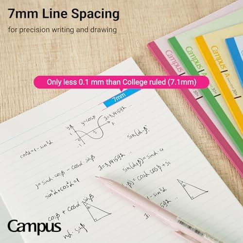 Kokuyo Campus Notebook - 30 Sheets, Pack of 5 3