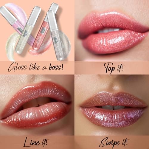 FACESCANADA Beyond Shine Lip Gloss - Gleam Dream 11, 3.8ml | Lightweight Non-Sticky Luxurious Texture For Glossy Lips | Shimmer Finish | Instant Shine | Fuller, Supple & Plump Lips | 24HR Hydration 5