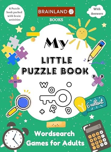 My Little Puzzle Book - Wordsearch Games for Adults