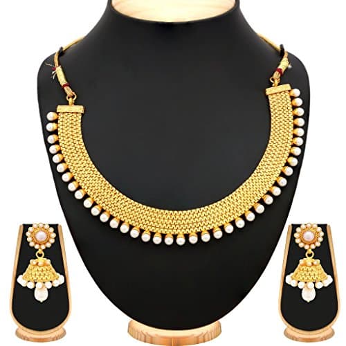 Sukkhi Modish Gold Plated Necklace Set For Women 4