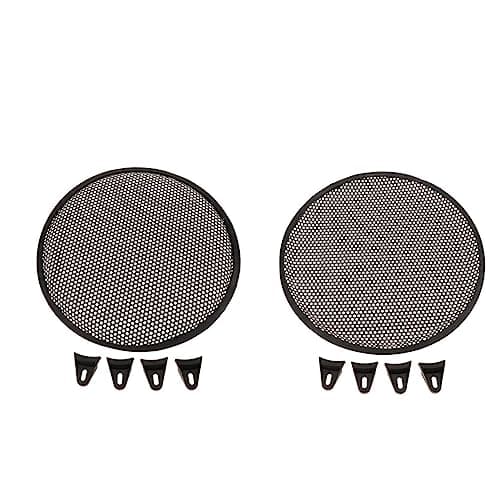 Meadawgs® 2Piece Speaker Grills Cover Case with Screws Audio Accessoric Black 12inch| Vehicle Electronics & GPS | Car Audio & Video Installation