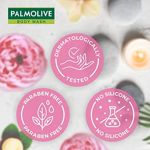 Palmolive Luminous Oil Invigorating Body Wash, 750ml Pump Bottle, 100% Natural Macadamia Oil & Peony Extracts For Everyday Freshness & Radiant Skin, PH Balanced Bodywash, Free Of Parabens And Silicone 5