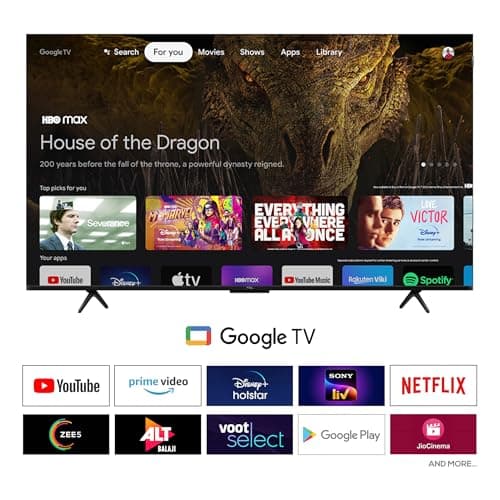 TCL 139 cm (55 inches) 4K UHD Smart QLED Google TV 55T8D 3