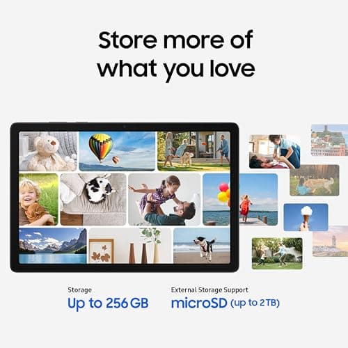 Samsung Galaxy Tab A11+, 27.82 cm (11 inch) Display, 6 GB RAM, 128 GB Storage, 90Hz Refresh Rate, AI with Google Gemini, Dolby Atmos, Quad Speakers, Wi-Fi + 5G Tablet, Gray 5