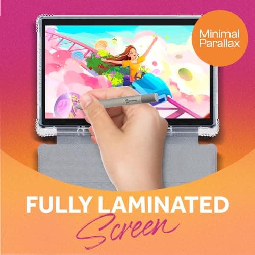 PicassoTab-X11 Standalone Drawing Tablet • No Computer Needed • Pro Drawing Apps & Tutorials • 11" Laminated 2K Screen • 4096 Pressure Stylus Pen • Portable Digital Graphic Tablet for Artists -X11 4