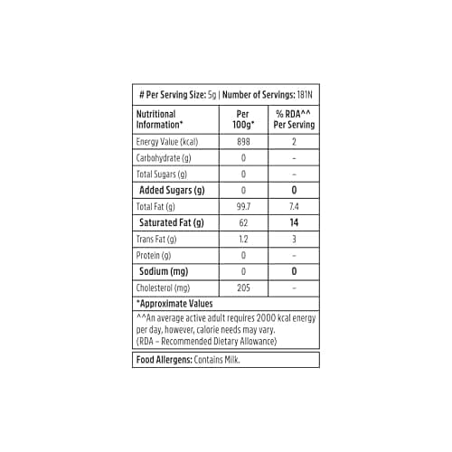 Dinshaw's Ghee Refill Pack - 1 Liter 2