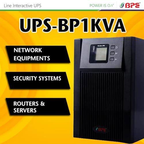 BPE Online UPS MF1101B3 1kVA Power Backup & Protection for Home Office, Desktop PC 5