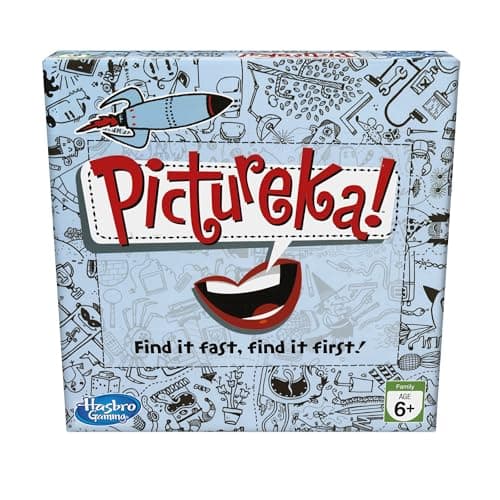 Hasbro Gaming Pictureka! Board Game for Family and Kids Ages 6 and Up, Indoor Classic Game, Pack Of 1, Multicolor 2