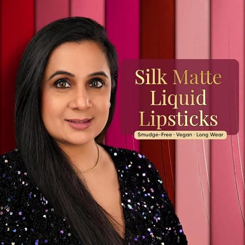 Parul Garg Beauty Silk Matte Liquid Lipstick | Long-Lasting & Smudge-Proof | Soft Matte Finish | Vegan & Clean Beauty | Hydrates with Shea Butter & Vitamin E (Primrose, 3 ml) 3