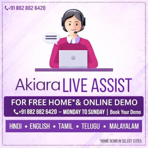 Akiara Mini Sewing Machine Electric for Home | Portable Sewing Machine with Table Set, Foot Pedal, LED Light & Sewing Kit – Tailor Machine for Home - 1 yr Warranty 3