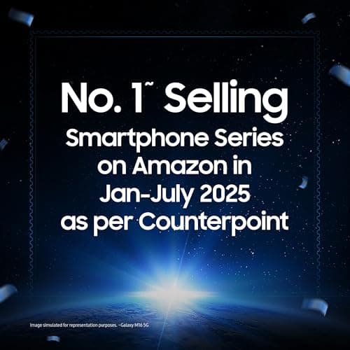 Samsung Galaxy M17 5G Mobile (Moonlight Silver, 8GB RAM, 128GB Storage) | 50MP OIS Triple Camera | Gorilla Glass Victus| IP54 | 6 Gen OS Upgrades | AI | Gemini Live | Lag-free Gaming | Without Charger 2