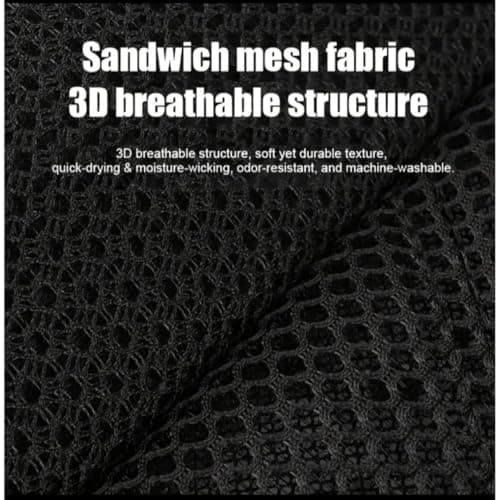 COMFIRIDE Leather Car Cooling Ventilated Seat Cover with Inbuilt Fans with Pri Fixed Full Speed Mode for Driver Seat (Supports 12V to 24V, Black) 6