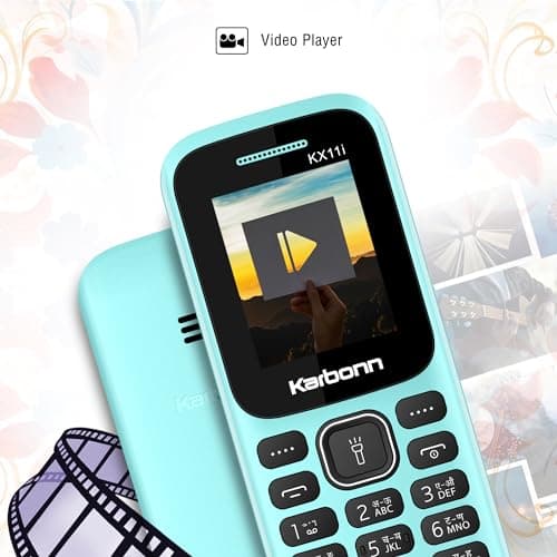 Karbonn K11i 1.8inch Display 1000mAh Battery Upto 32gb | Pack of 1 | Pastel Mint 4